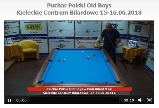 Puchar Polski Old Boys Kieleckie Centrum Bilardowe 15-16.06.2013