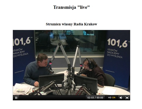 Radio Kraków Live Video